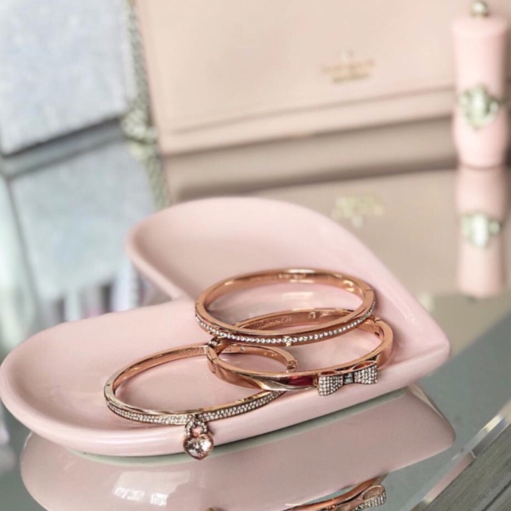 Kate Spade Ready Set Bow Bangle• Rose Gold - Picture 5 of 5